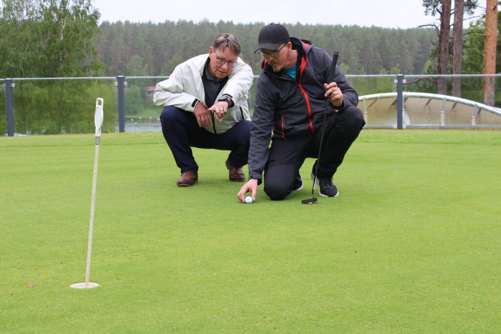 Lappajärven Loma-Golf Oy:n toimitusjohtaja Keijo Keskinen antoi näkemyksiä ravintolaisäntä Daniel Pakullan puttaussuunnitelmiin.