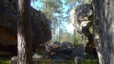 Pyhävuoren taianomaisia maisemia. Kuva: Simo Metsäpelto.