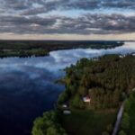 Kraatterijärvi Geopark on Suomen viides UNESCO Global Geopark. Kuvassa Euroopan suurin törmäyskraatteri, Lappajärvi. Kuva: Miika Lahnalampi