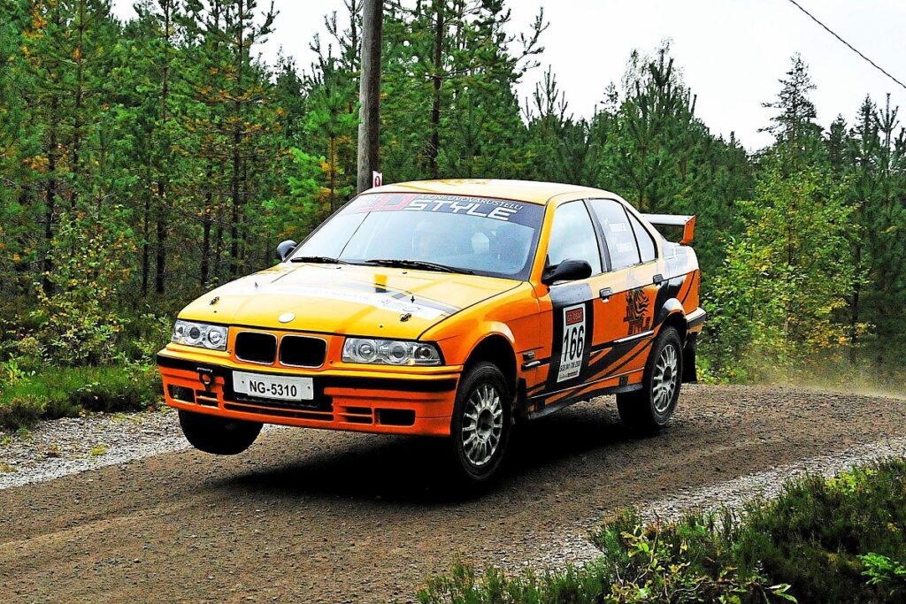 Pohojammaan Vetomies -ralli ajetaan Evijärvellä ja Kortesjärvellä syyskuun viimeisenä lauantaina. Kuva: Tero Kuorikoskelta.