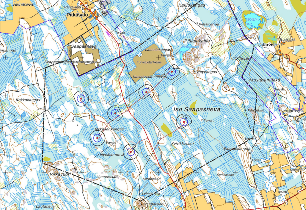 Iso-Saapasnevan soveltumisesta tuulivoima-alueeksi ollaan erimielisiä.