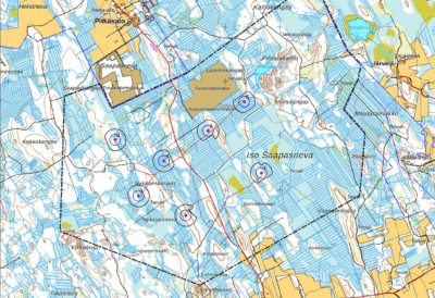 Iso-Saapasnevan soveltumisesta tuulivoima-alueeksi ollaan erimielisiä.