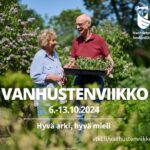 Vanhustenviikon teemalla Hyvä arki, hyvä mieli - En bra dag, ett gott humör Vanhustyön keskusliitto haluaa nostaa esille iäkkäiden ihmisten hyvään arkeen ja mielen hyvinvointiin liittyviä asioita.