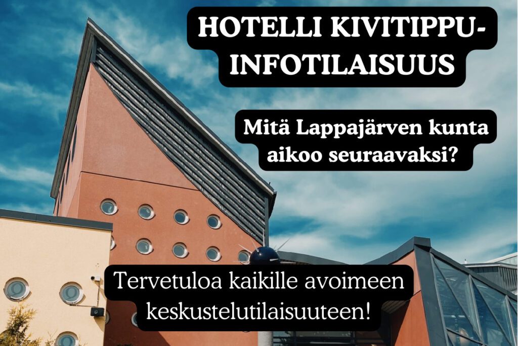 Hotelli Kivitippu infotilaisuus 2024