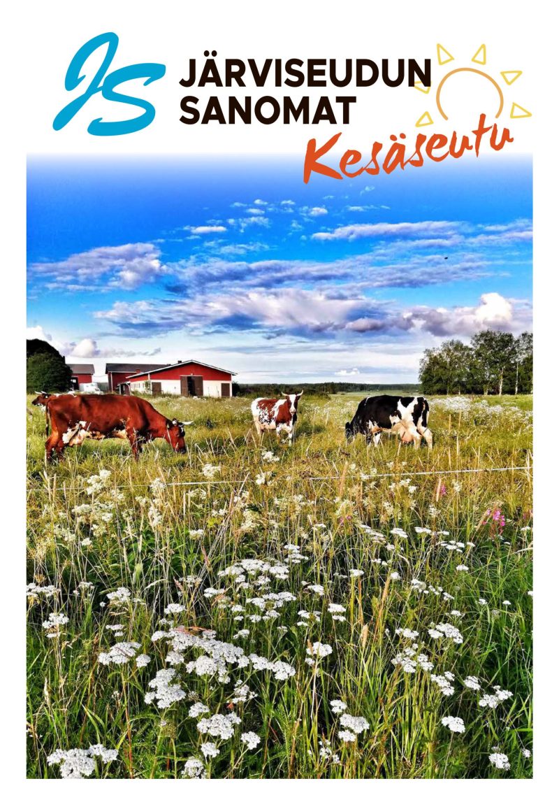 Järviseudun Sanomien perinteinen kesänumero, Kesäseutu, ilmestyy 7.6.2023.